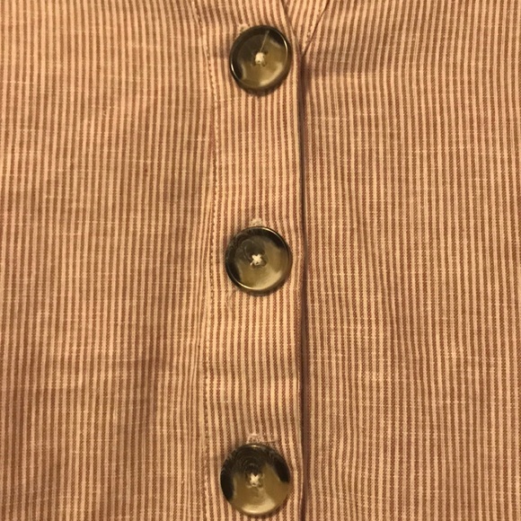 Red Striped Sleeveless Top - Picture 4 of 4